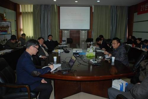 台北大学会计学教授来伟德官网进行学术交流